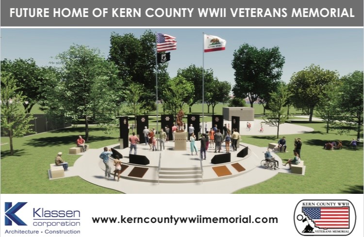 Kern County World War II Memorial planned image