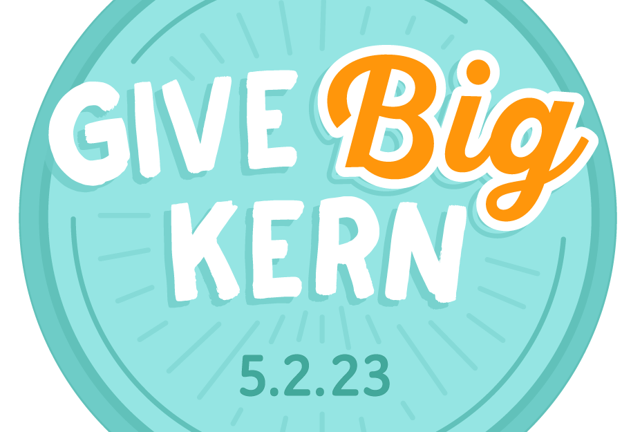 Kern Community Foundation hosting Give Big Kern 2023 logo