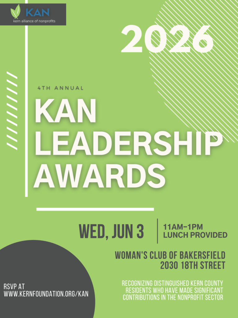 4th Annual Leadership Awards Flyer